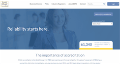 Desktop Screenshot of esac.org