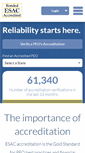 Mobile Screenshot of esac.org