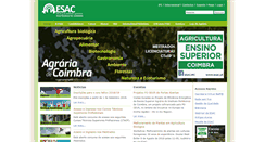 Desktop Screenshot of portal.esac.pt