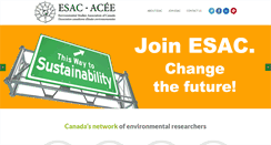 Desktop Screenshot of esac.ca